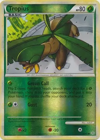 Tropius Reverse Holo 66
