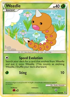 Weedle 69 Normal