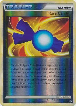 Rare Candy Reverse Holo 82 Normal