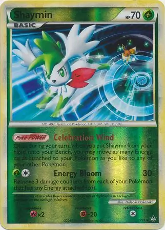 Shaymin Reverse Holo 8 Normal