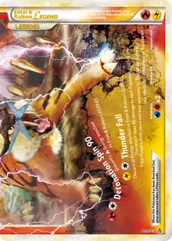 Entei & Raikou Legend Bottom 91 Normal