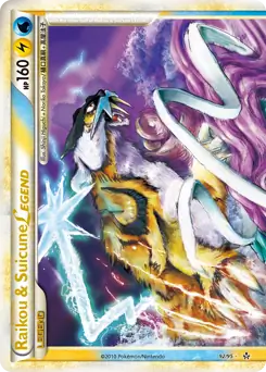 Raikou & Suicune Legend Top 92 Normal