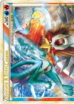 Suicune & Entei Legend Top 94 Normal