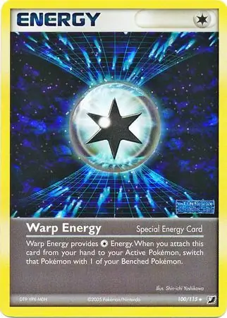 Warp Energy Reverse Holo 100 Normal