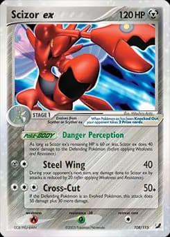 Scizor ex 108