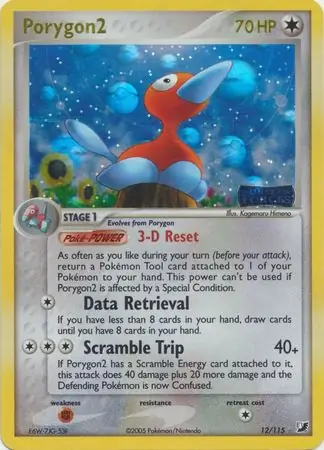 Porygon2 Reverse Holo 12