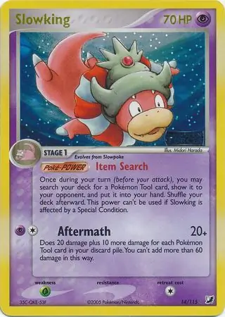 Slowking Reverse Holo 14