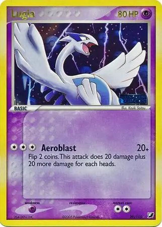 Lugia Reverse Holo 29 Normal