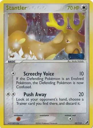 Stantler Reverse Holo 32 Normal