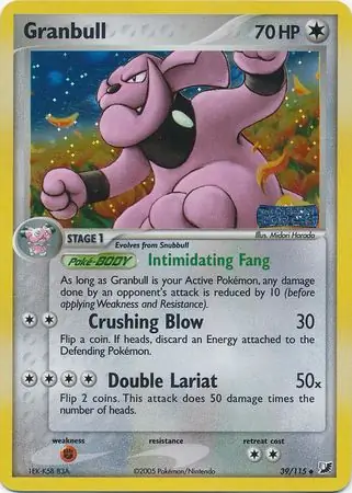 Granbull Reverse Holo 39 Normal