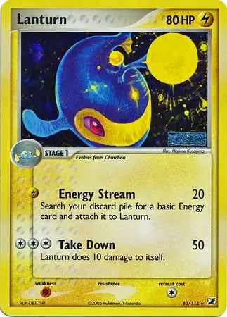 Lanturn Reverse Holo 40 Normal