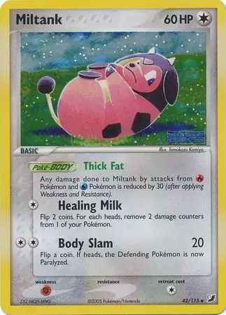 Miltank Reverse Holo 42 Normal