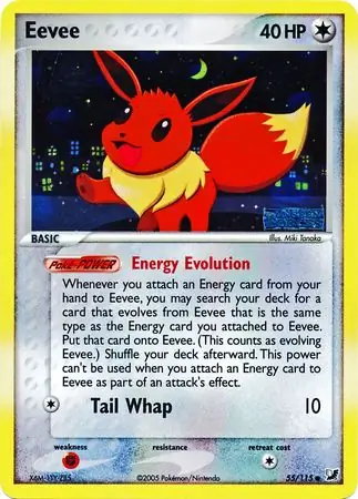 Eevee Reverse Holo 55 Normal
