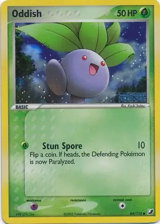 Oddish Reverse Holo 64 Normal