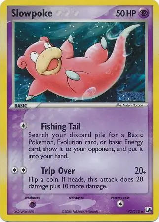 Slowpoke Reverse Holo 72 Normal