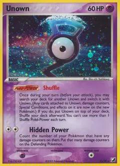 Unown (G) G
