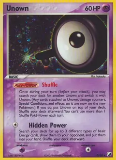 Unown (Q) Q