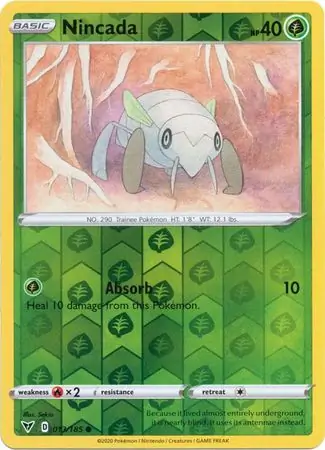 Nincada Reverse Holo 013