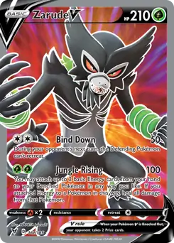 Full Art Zarude V 167
