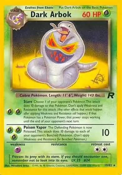Dark Arbok 19 Normal