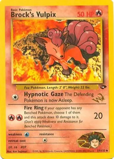 Brock's Vulpix 37 Normal