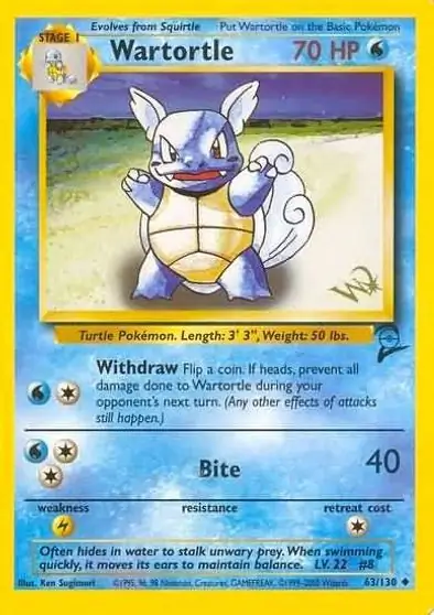 Wartortle 63 Normal