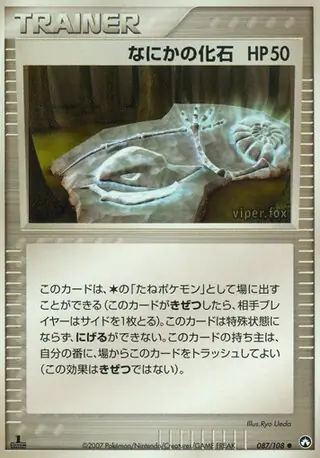 Mysterious Fossil 087