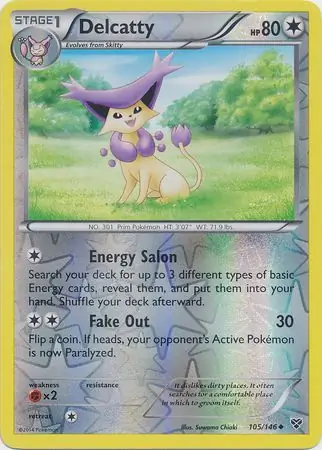 Delcatty Reverse Holo 105