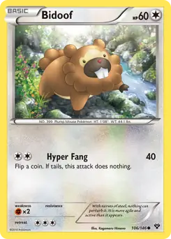 Bidoof 106 Normal