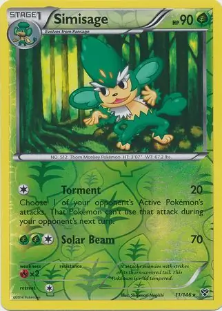 Simisage Reverse Holo 11 Normal