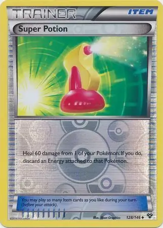 Super Potion Reverse Holo 128