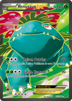 Full Art Venusaur EX 141 Normal