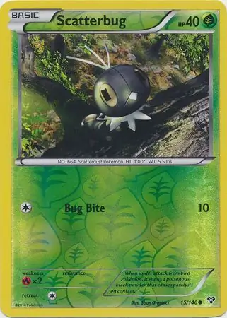 Scatterbug Reverse Holo 15 Normal