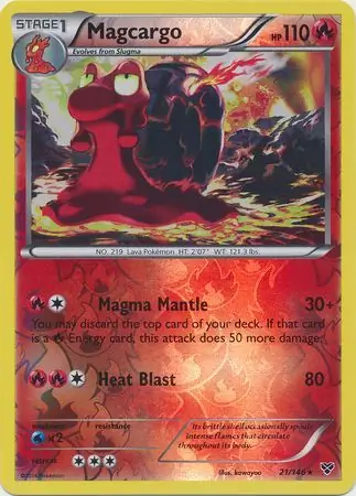 Magcargo Reverse Holo 21