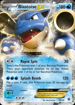 Blastoise EX 29 Normal