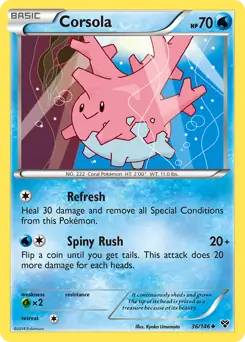Corsola 36 Normal
