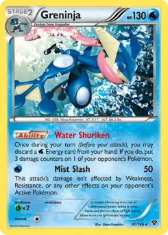 Greninja Holo 41 Normal