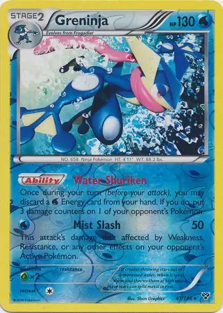 Greninja Reverse Holo 41 Normal