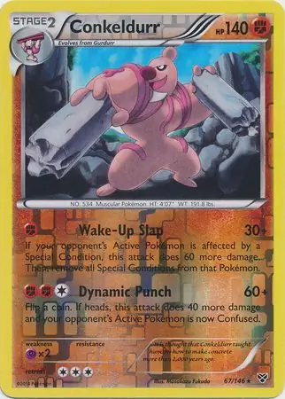 Conkeldurr Reverse Holo 67 Normal