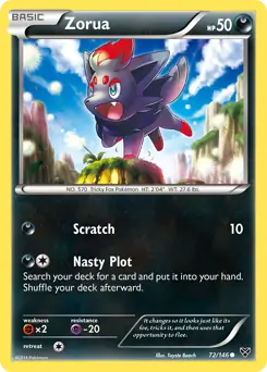 Zorua 72 Normal