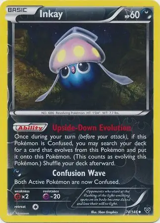 Inkay Reverse Holo 74 Normal