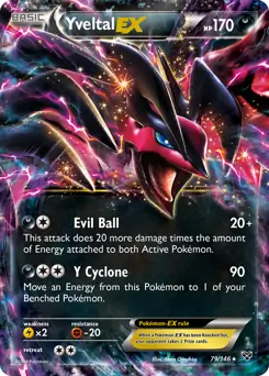 Yveltal EX 79 Normal