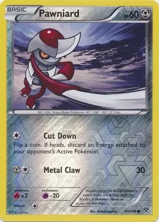 Pawniard Reverse Holo 81 Normal