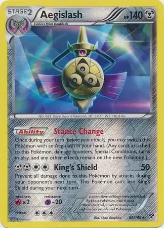 Aegislash Reverse Holo 86 Normal