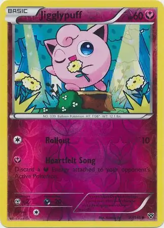 Jigglypuff Reverse Holo 87 Normal