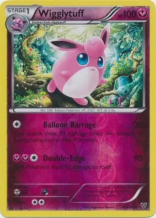 Wigglytuff Reverse Holo 90 Normal