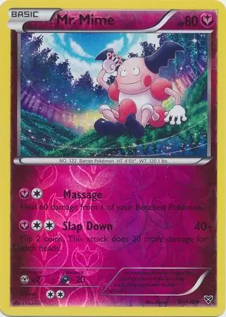Mr. Mime Reverse Holo 91