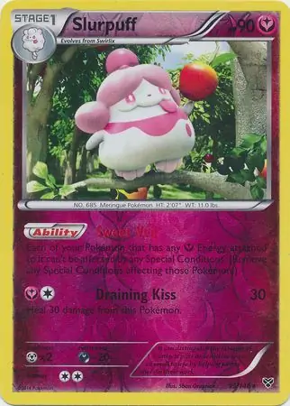 Slurpuff Reverse Holo 95 Normal