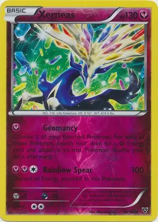 Xerneas Reverse Holo 96 Normal