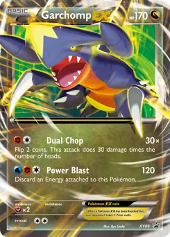 Garchomp EX XY09 Normal